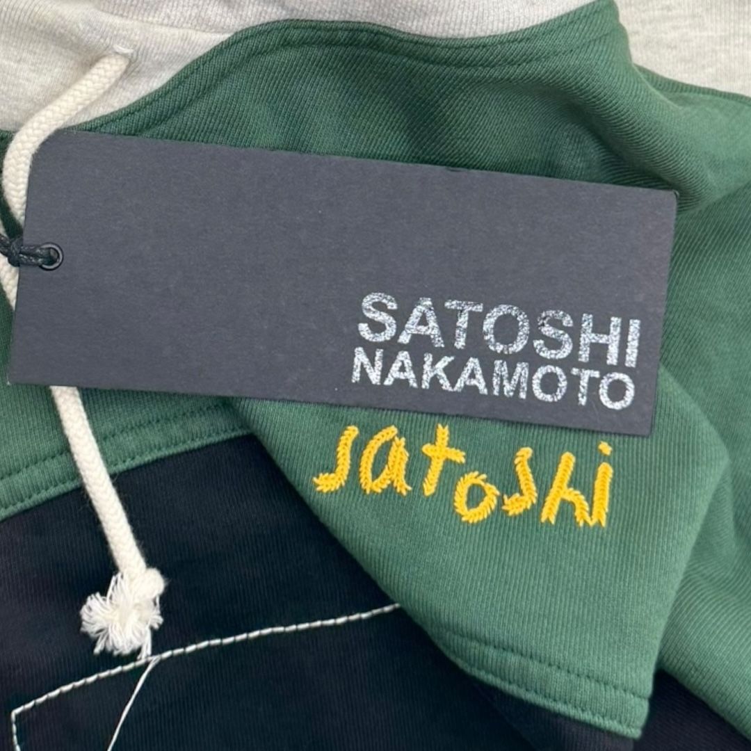 Satoshi Nakamoto Crossover Hoodie Sz XL