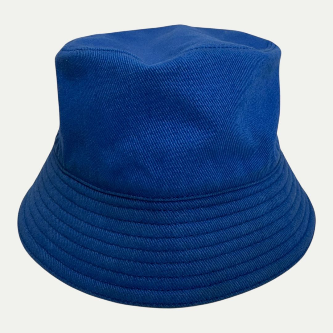Blue Prada Bucket Hat Sz XL