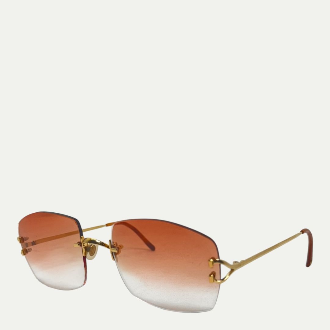 Vintage Cartier Glasses Gradient
