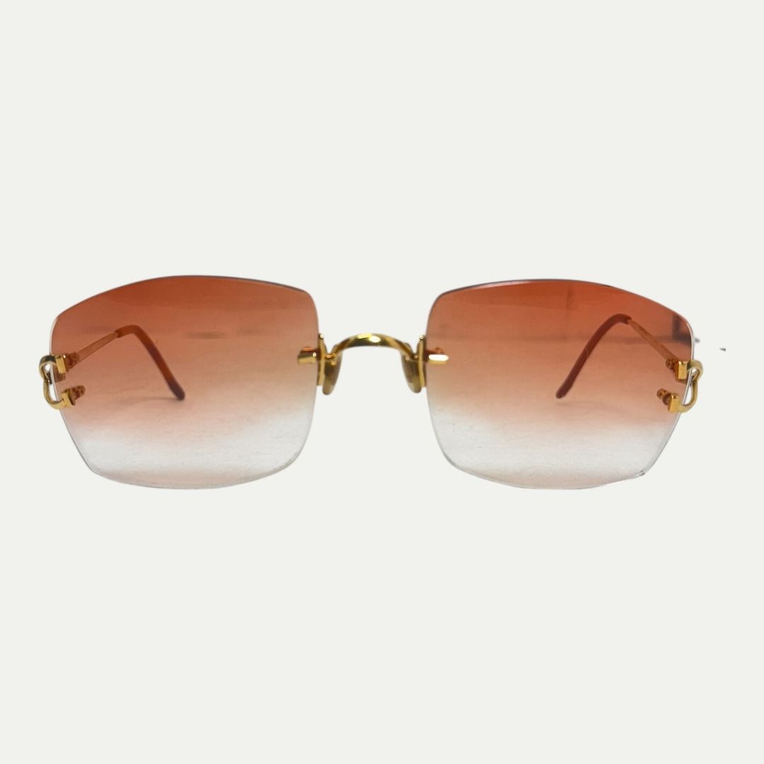 Vintage Cartier Glasses Gradient