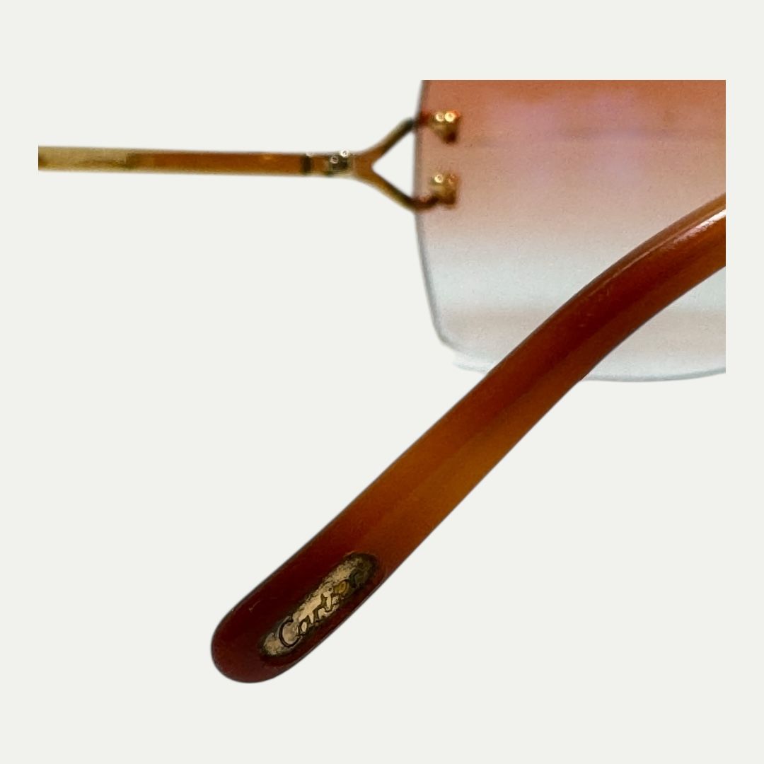 Vintage Cartier Glasses Gradient