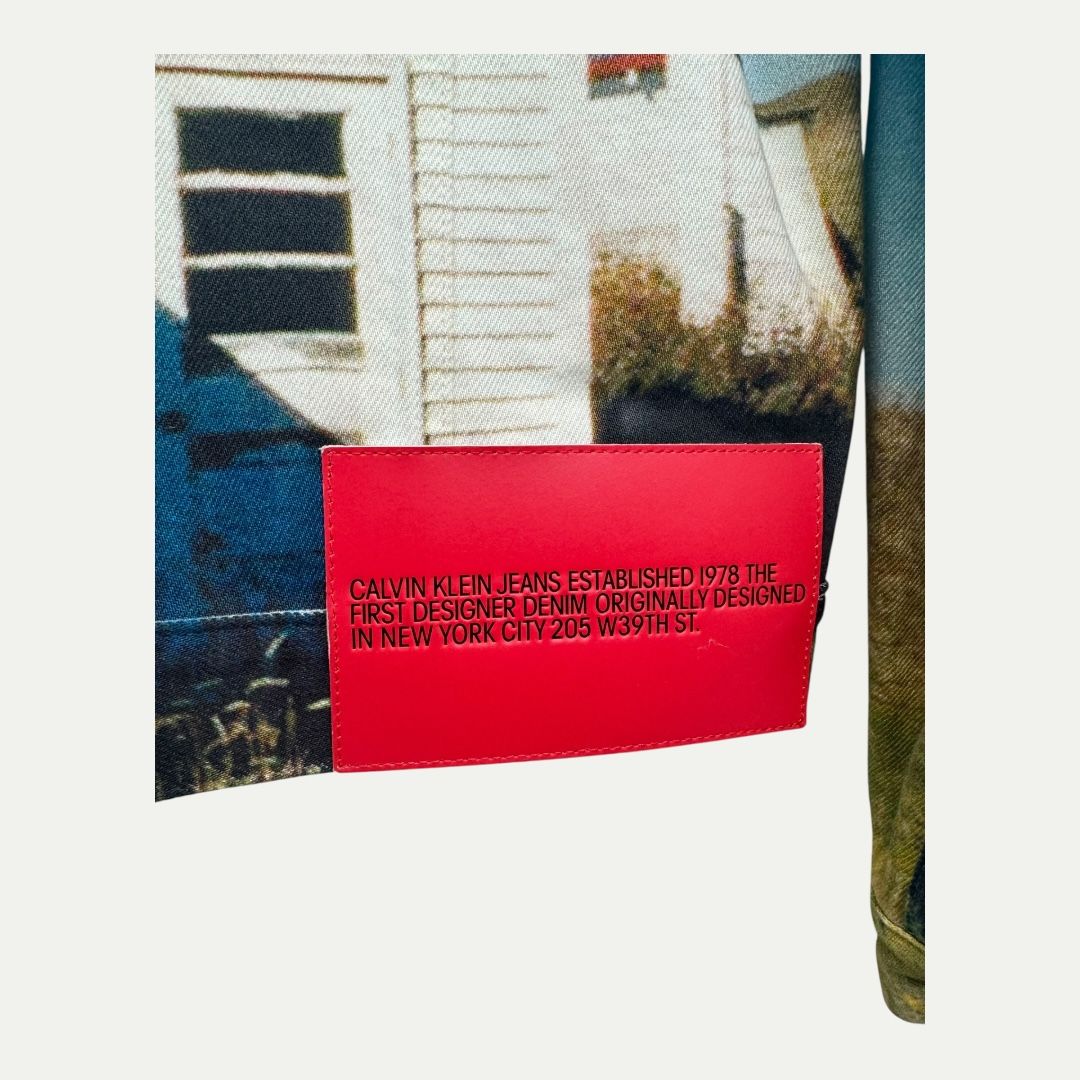 Raf Simons x CK American Flag Sz S