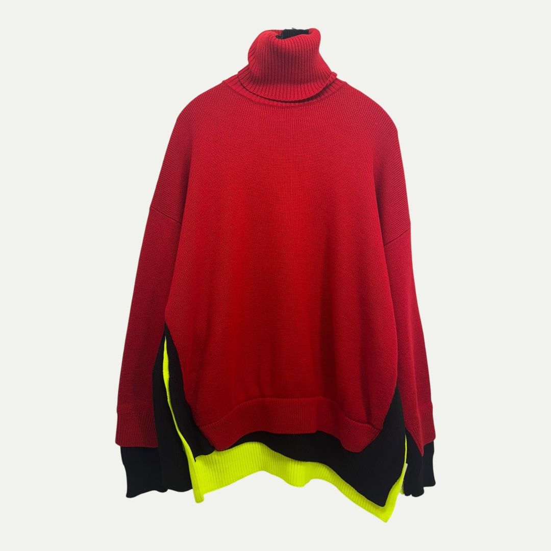 Balenciaga 18’ Layered Turtleneck Sz XS (OS)