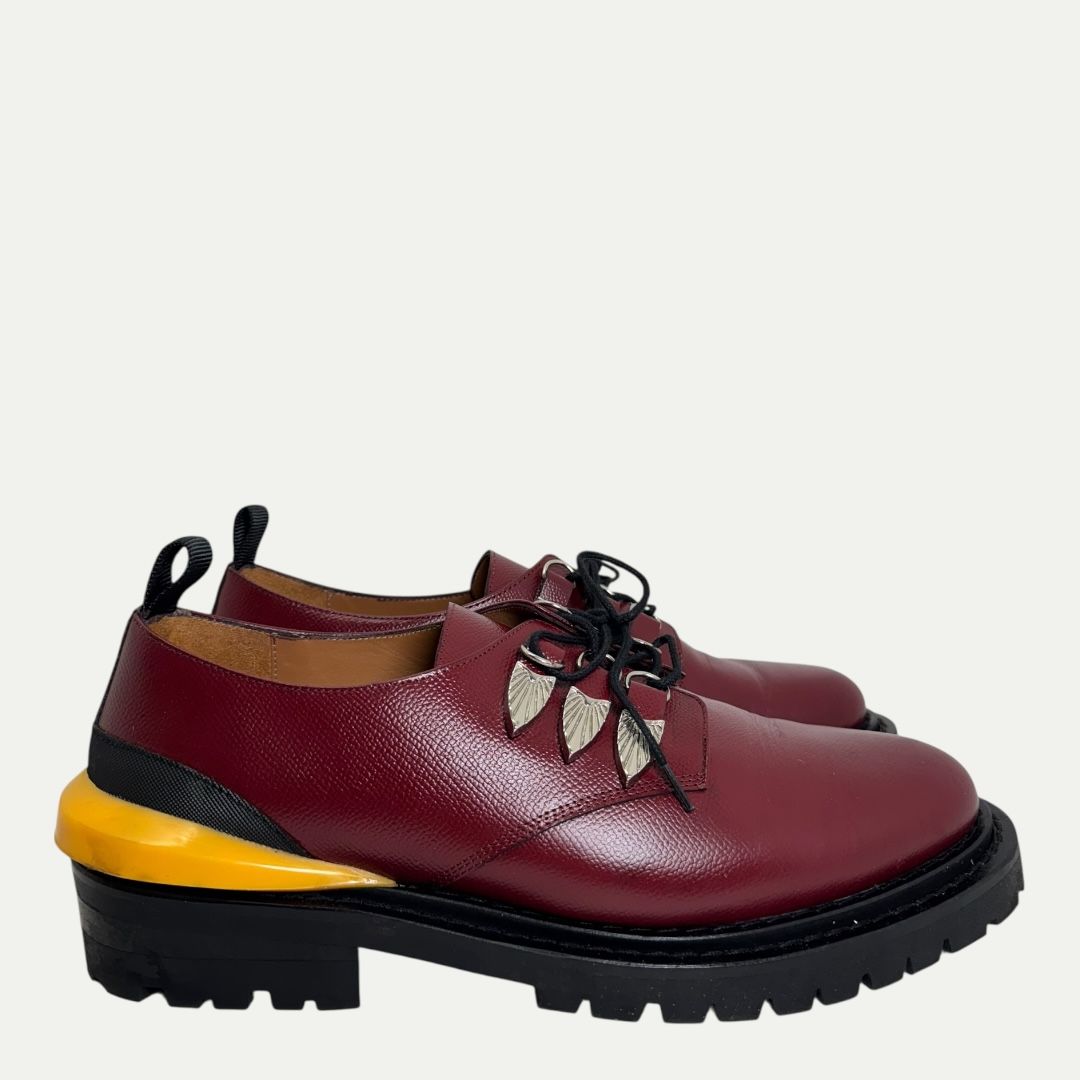 Burgundy Toga Virilis Derby Sz 44(11)