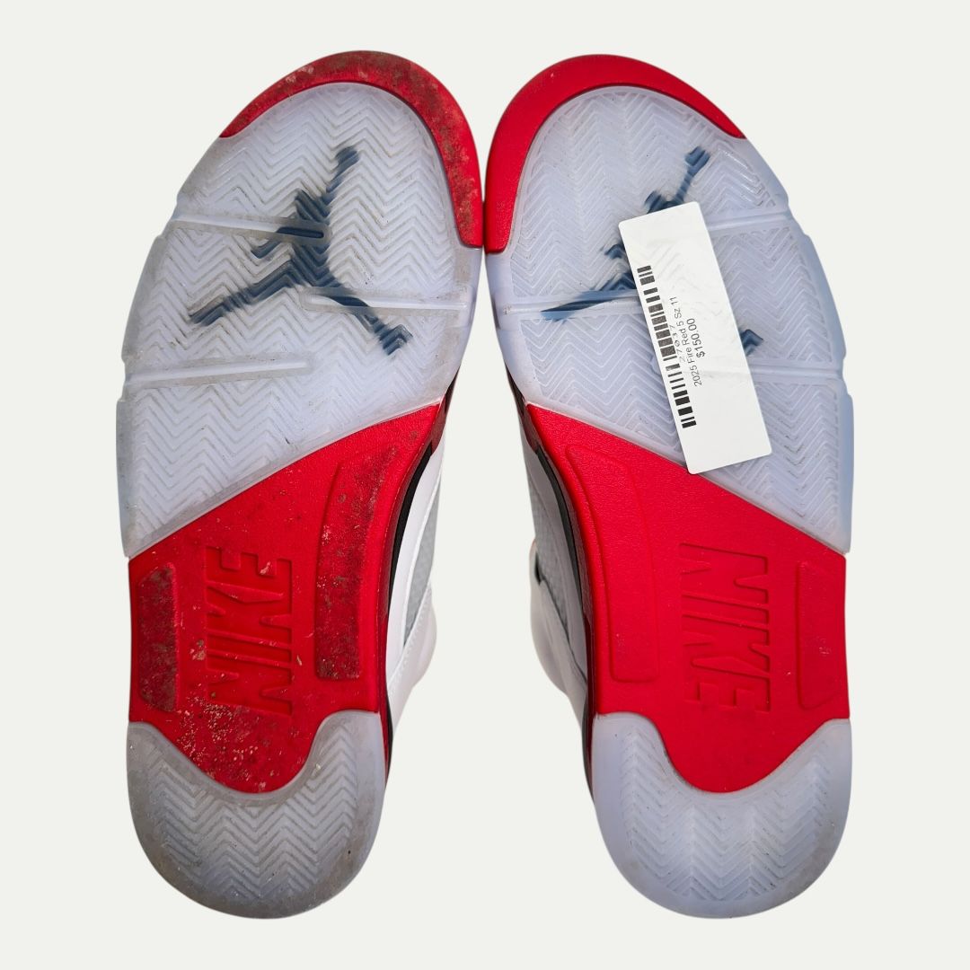 Jordan 5 Fire Red (2025) Sz 11