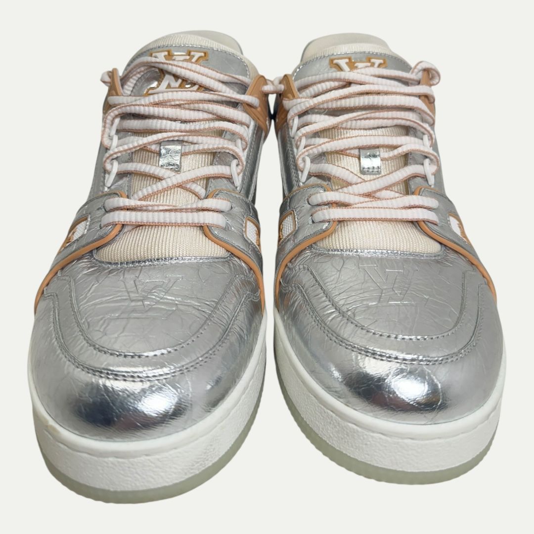 Louis Vuitton Trainer Silver Sz LV8.5(10)