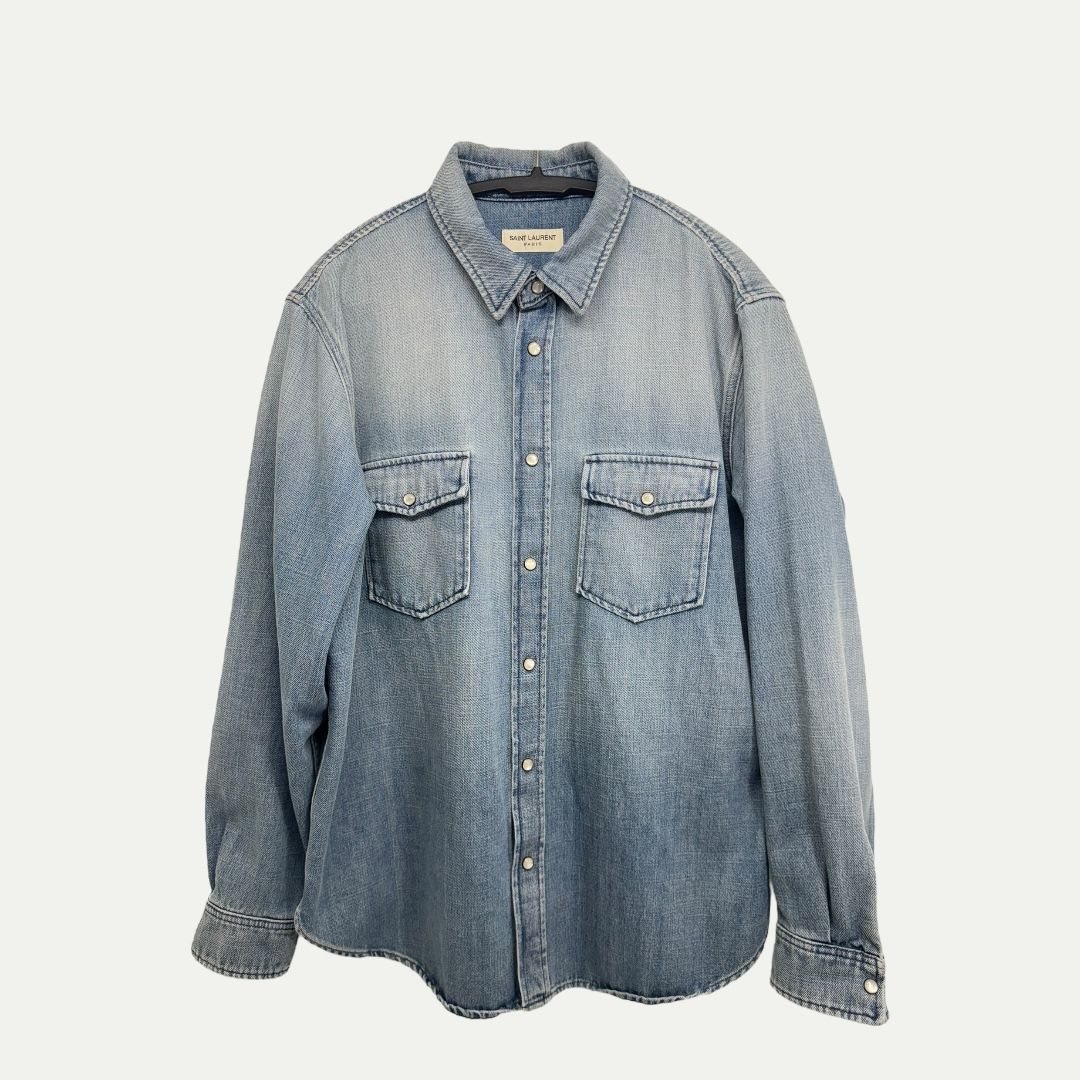Saint Laurent Denim Shirt Sz XL(L)