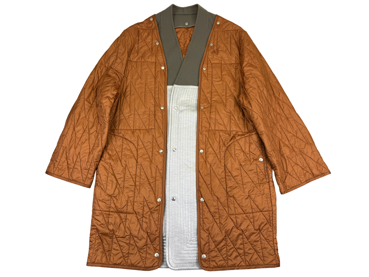 Rick Owens FW19 &quot;Larry&quot; Quilted Liner Coat