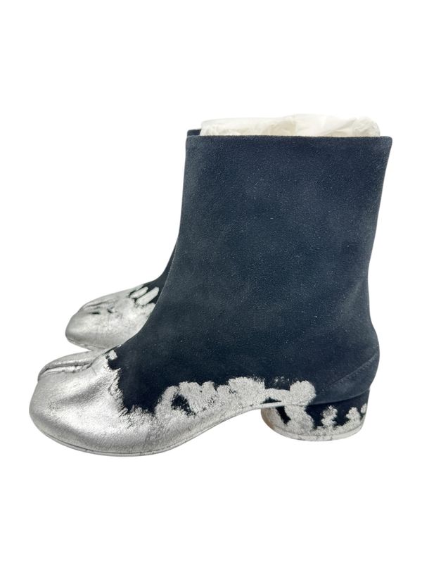 Maison Margiela Suede Painted Tabi Boot