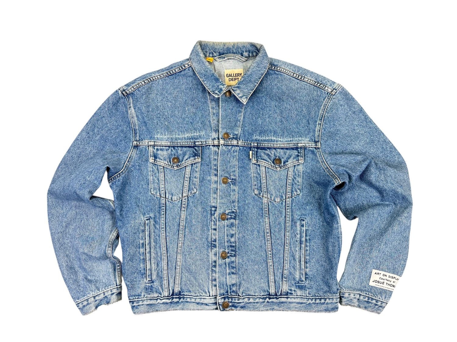 Gallery Dept Embroidered Logo Jean Jacket