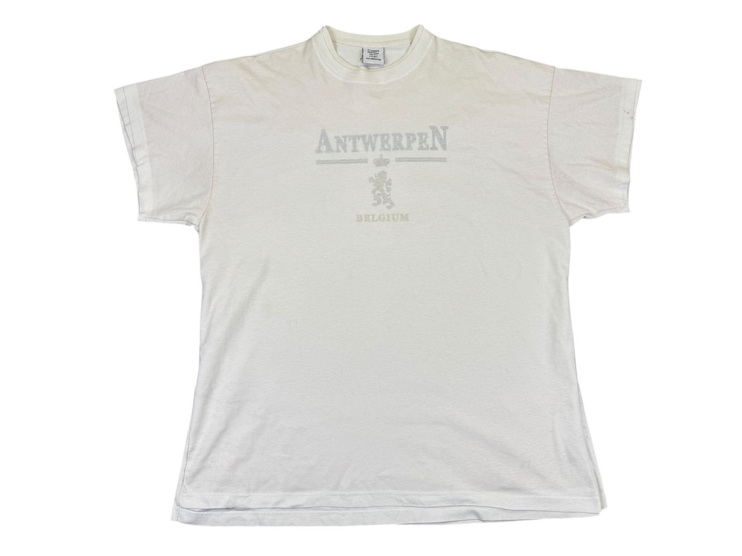 Vetements Double Layer Antwerpen Hanes  Tee