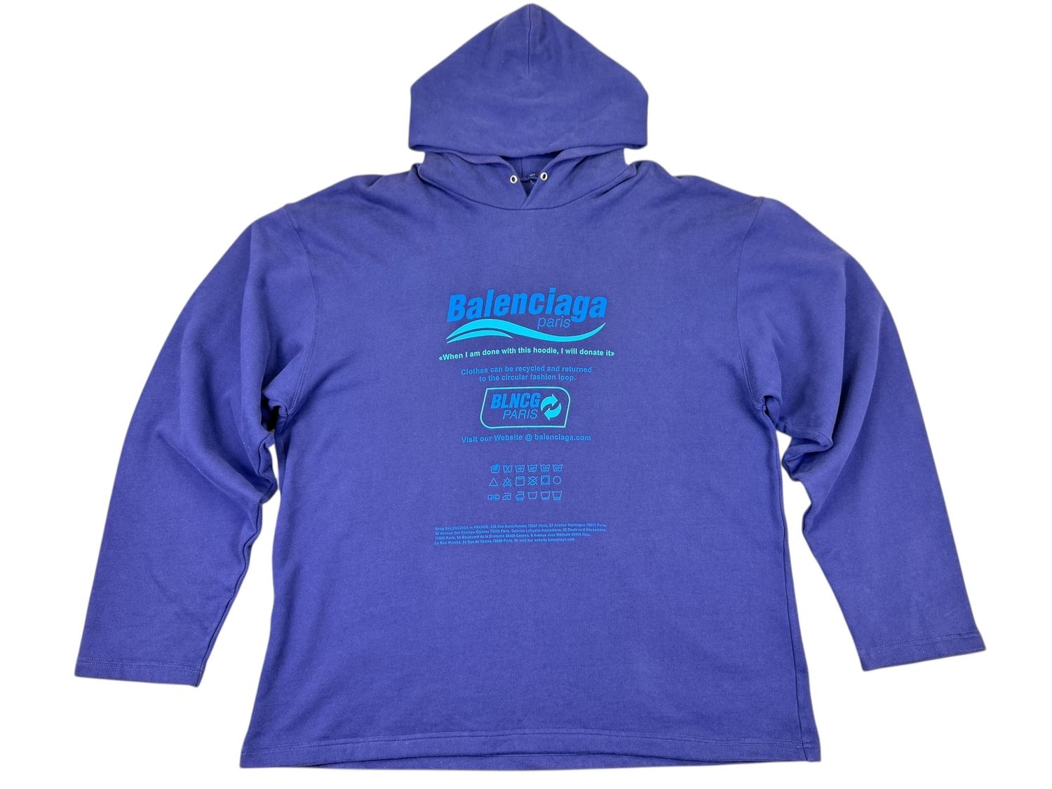 Balenciaga Recycle Hoodie