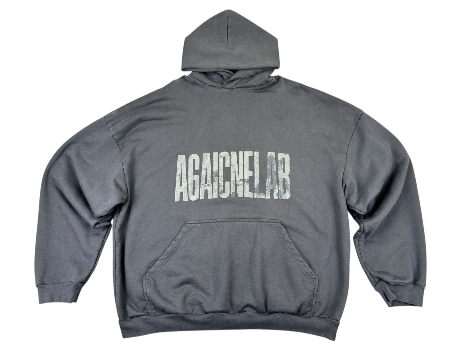 Balenciaga Backwards Logo Hoodie