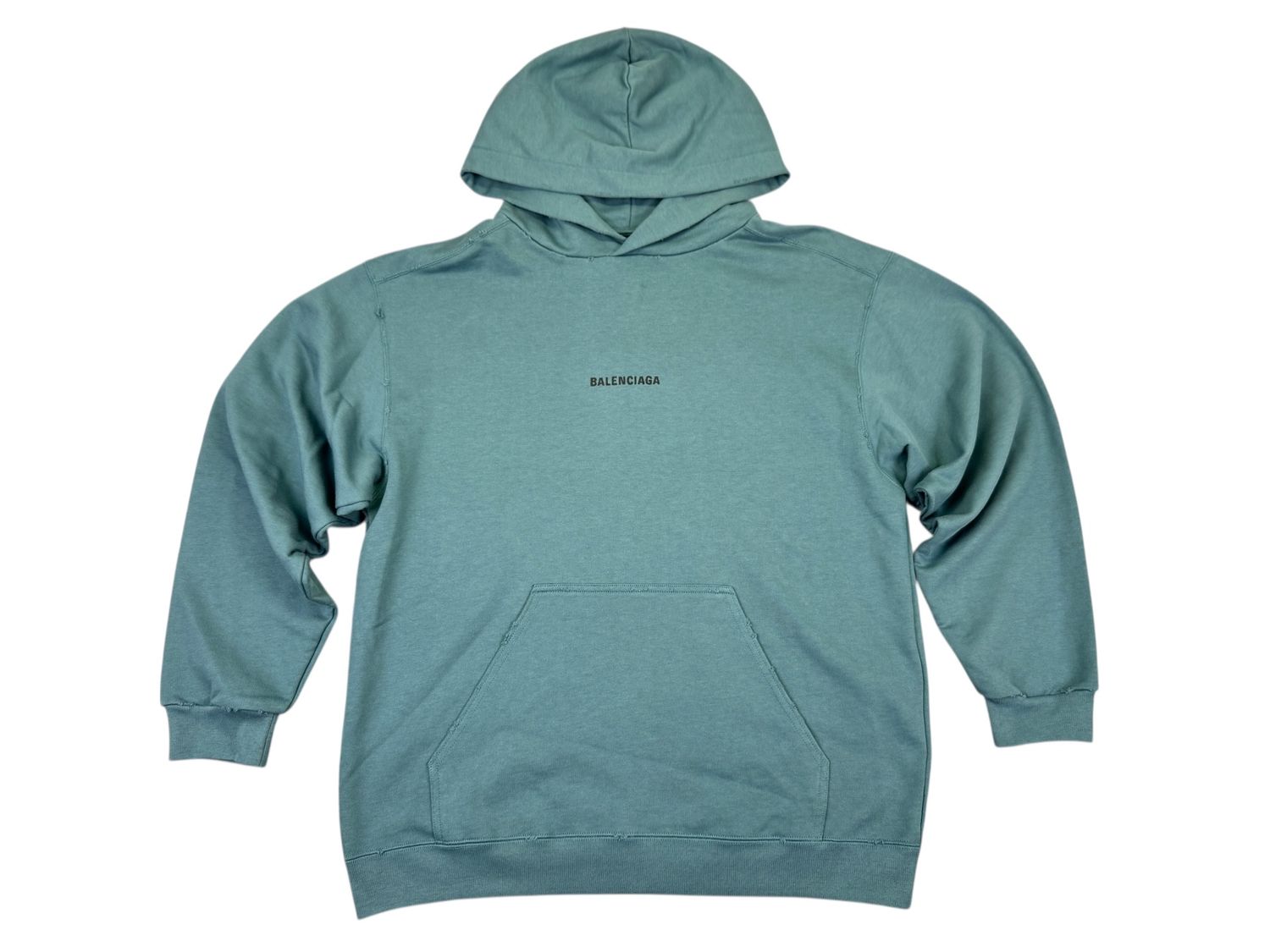 Balenciaga Embroidered Logo Hoodie