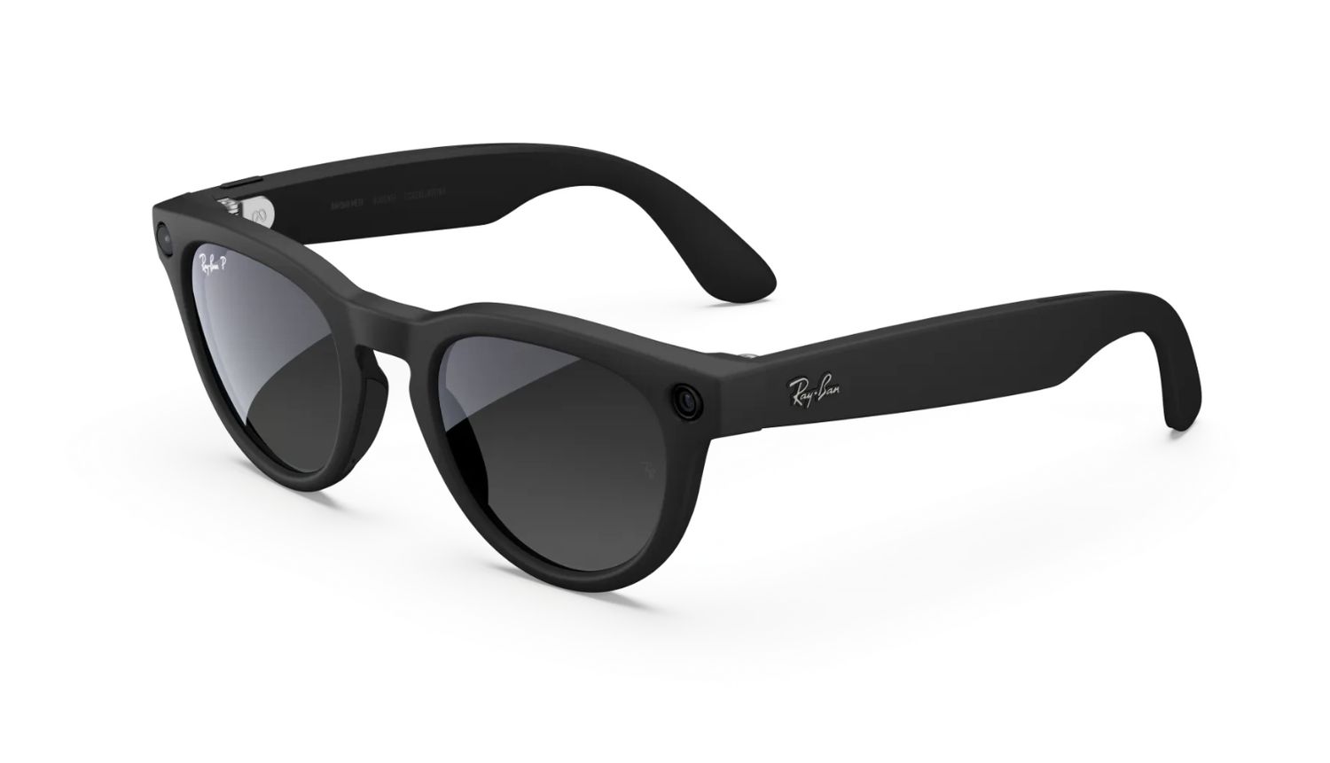 Meta Ray Ban Glasses, Model &amp; Color: Headliner Matte Black &amp; Gradient Graphite Lens