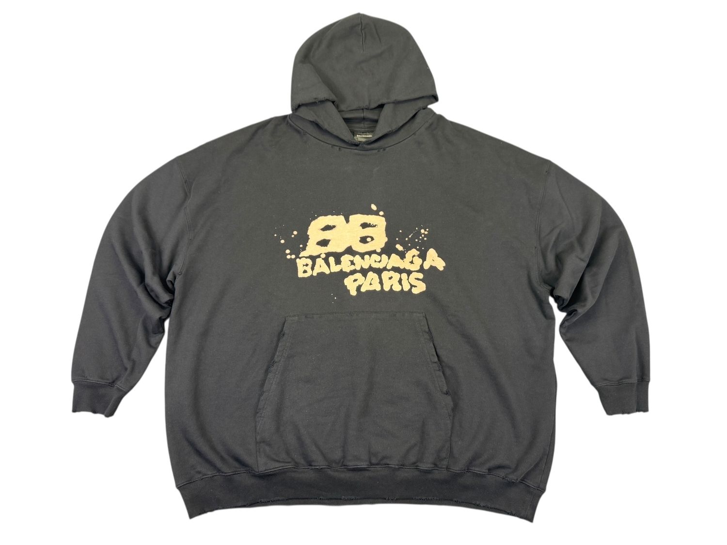 Balenciaga Bleach Logo Hoodie