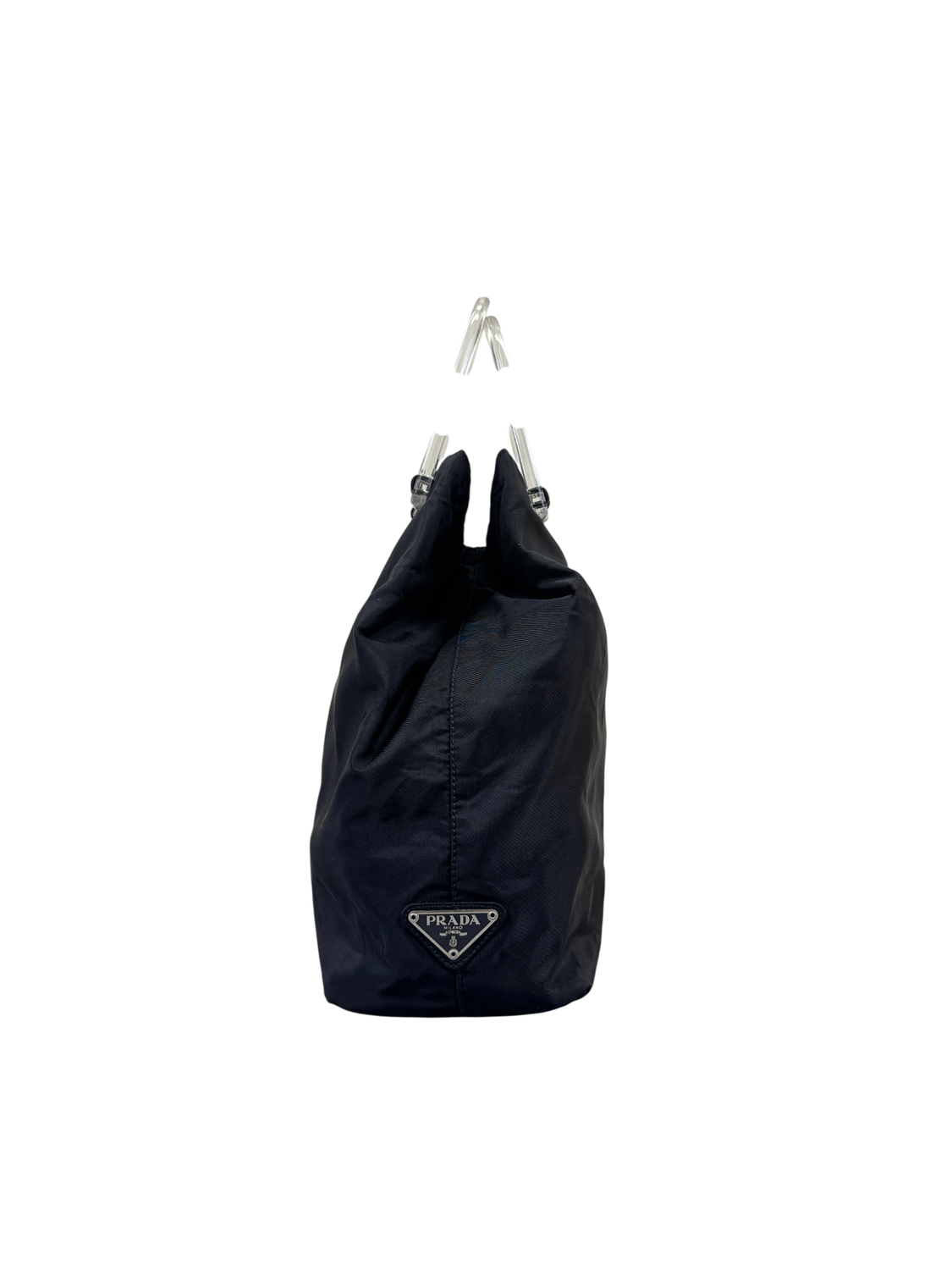 Acrylic Handle Prada Bag