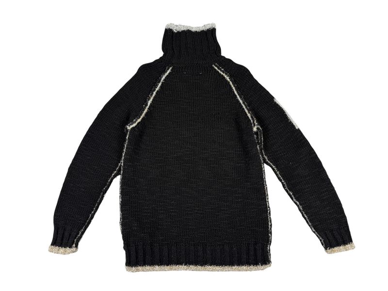 MM6 Maison Margiela Logo Turtleneck Sweater