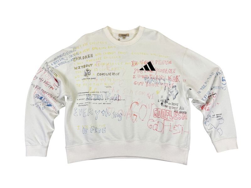 Adidas x Yeezy Season 5 Hand Drawn Crewneck