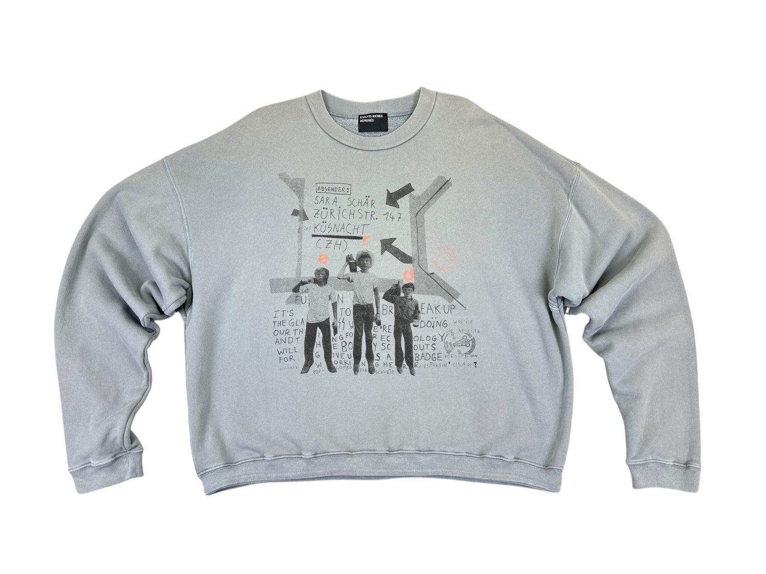 Enfants Riches Deprimes Absender Crewneck