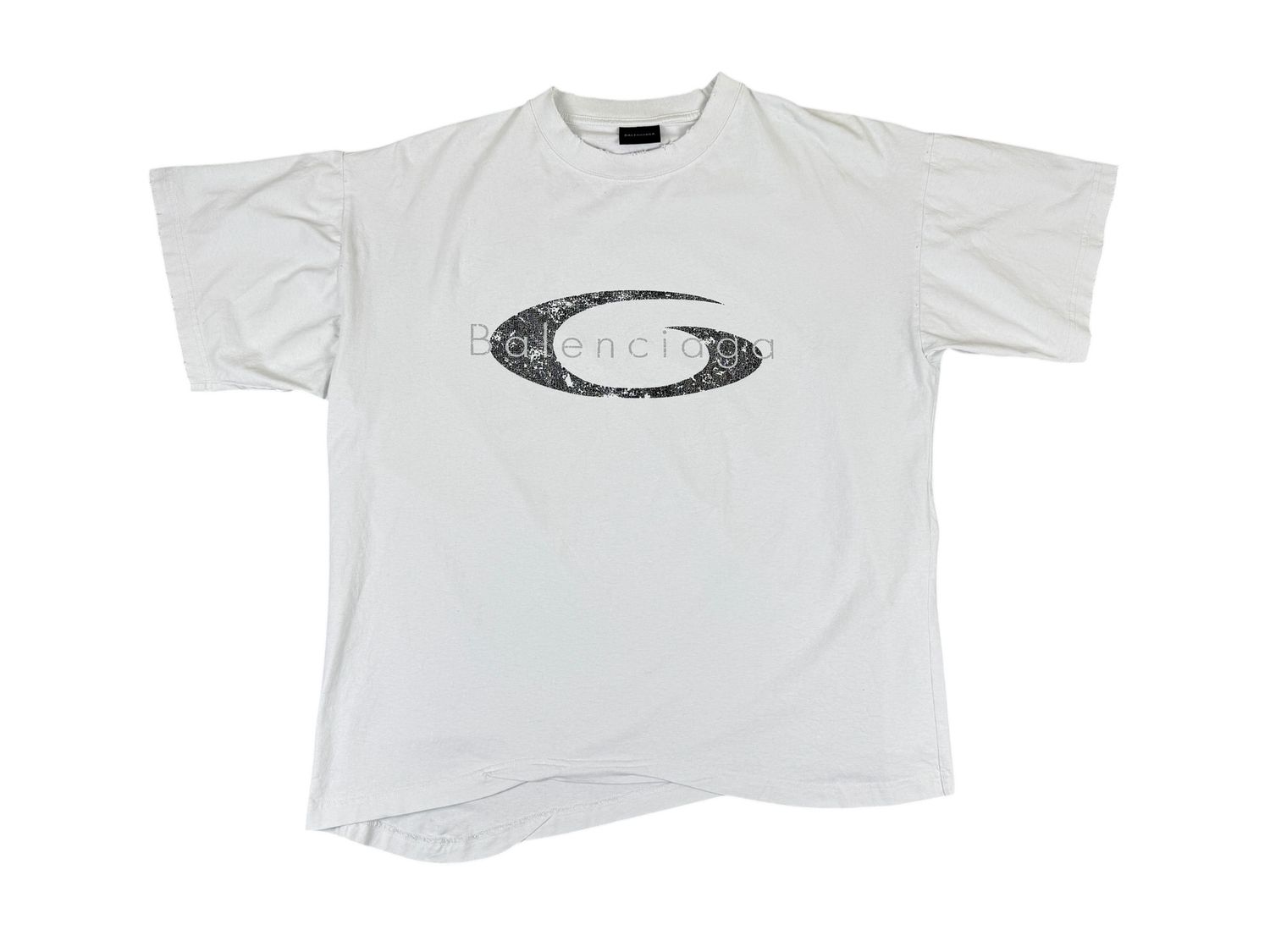 Balenciaga Crinkled Tee