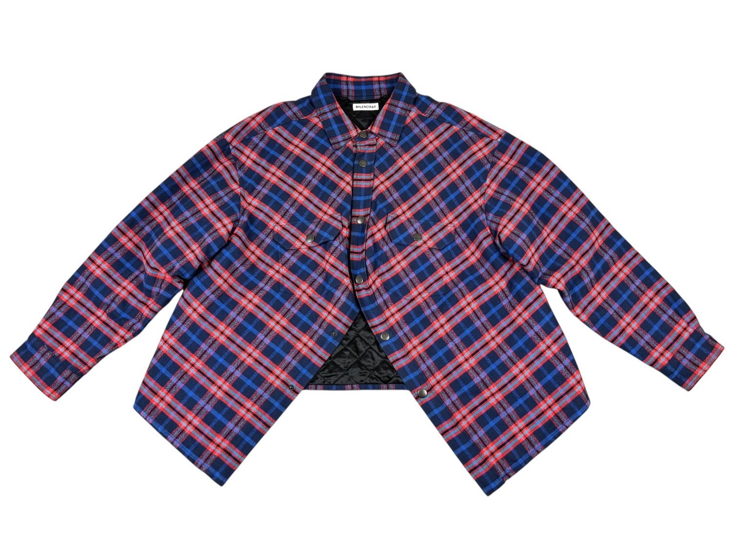 Balenciaga Quilted Swing Flannel