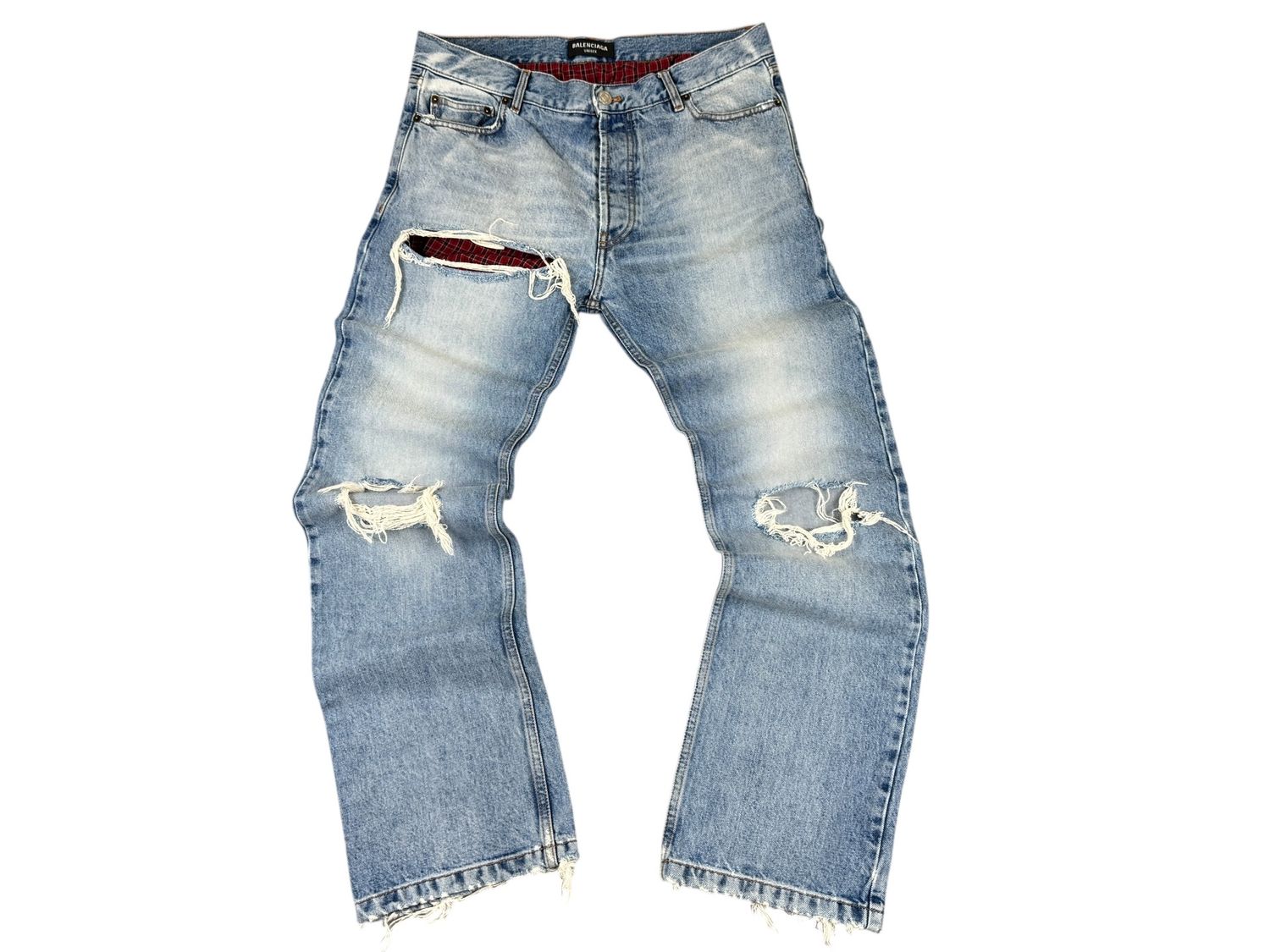 SS21 Balenciaga Boxer Denim