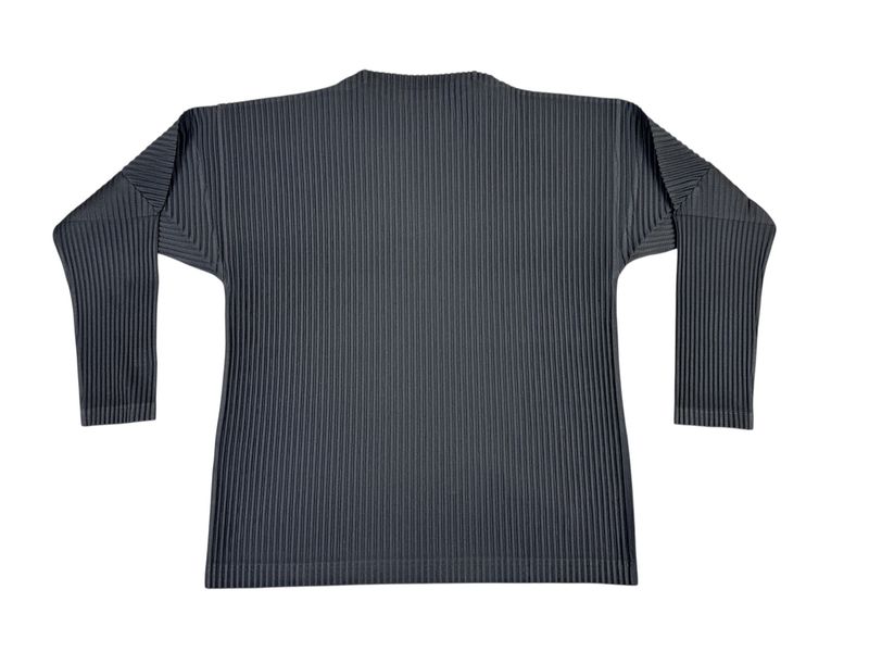 Issey Miyake Pleated Long Sleeve Top
