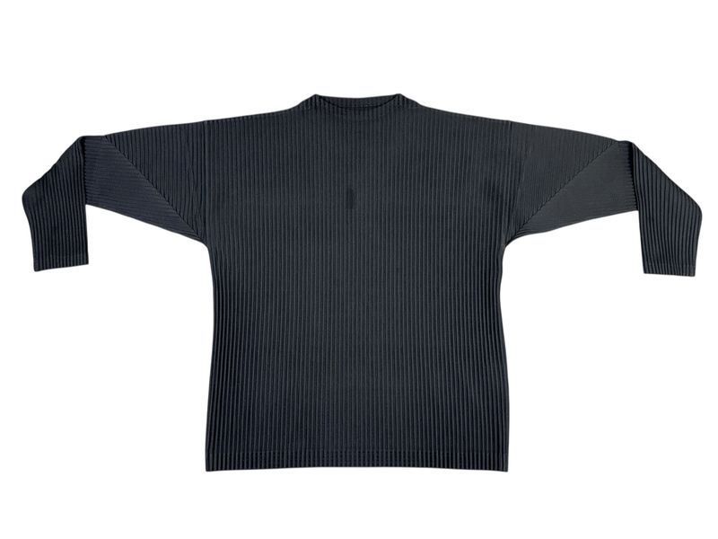 Issey Miyake Pleated Long Sleeve Top