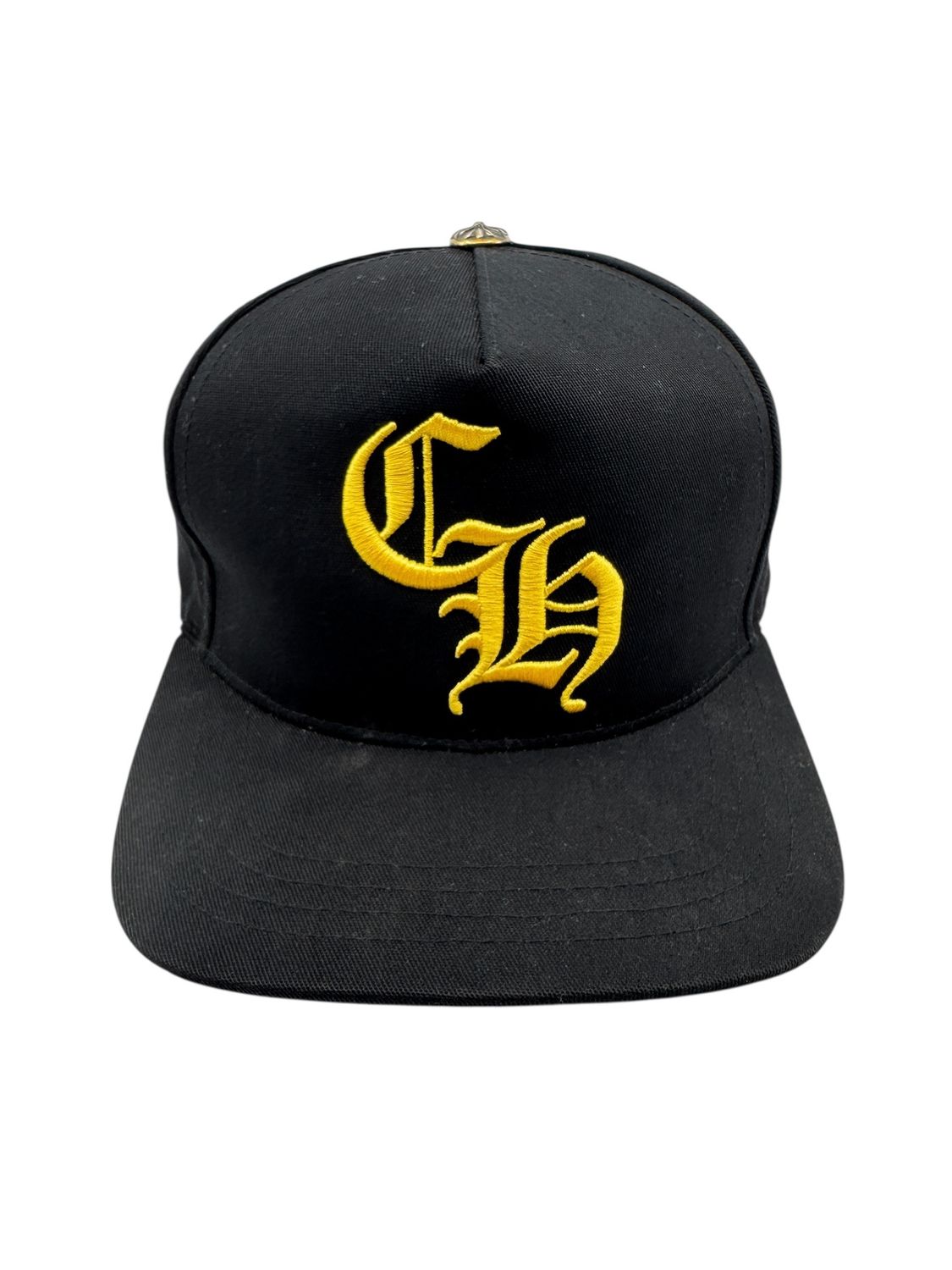 Chrome Hearts Baseball Cap Black Yellow