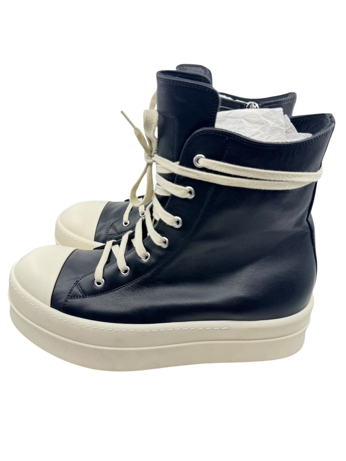 Rick Owens Black Hollywood Mega Bumper Sneaker