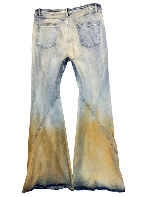 Rick Owens Bias Bootcut Jeans