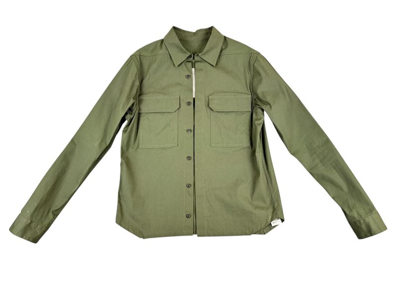Rick Owens Gethsemane Green Button Up