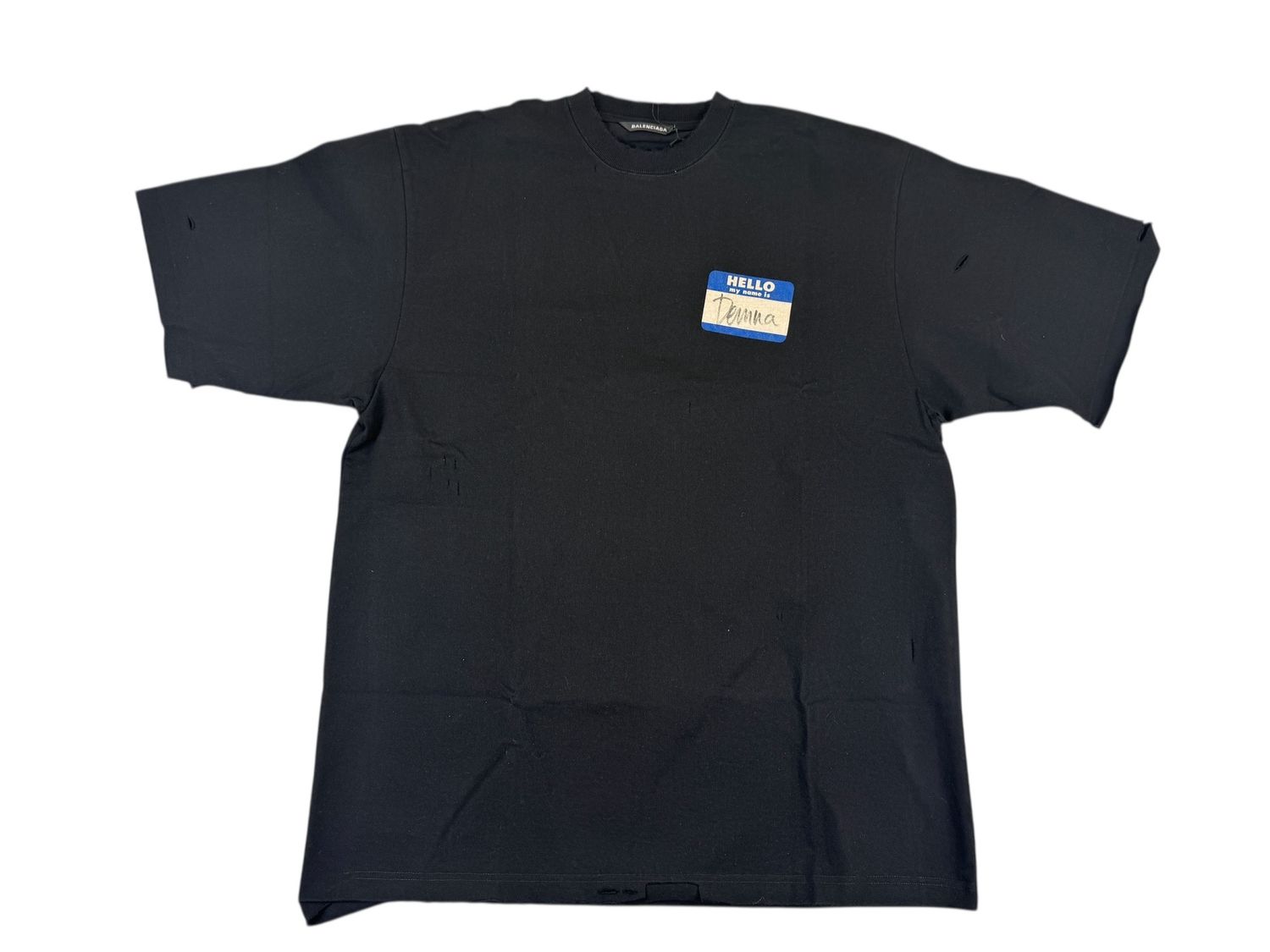 Balenciaga My Name Is Demna Tee, Size: S