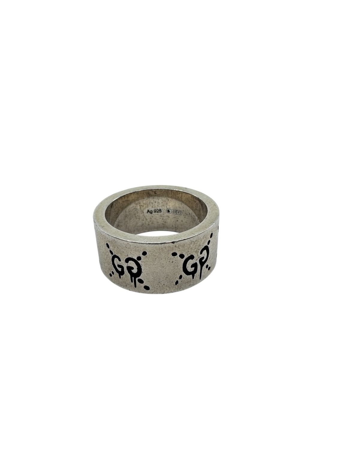 Gucci Ghost Double G Ring