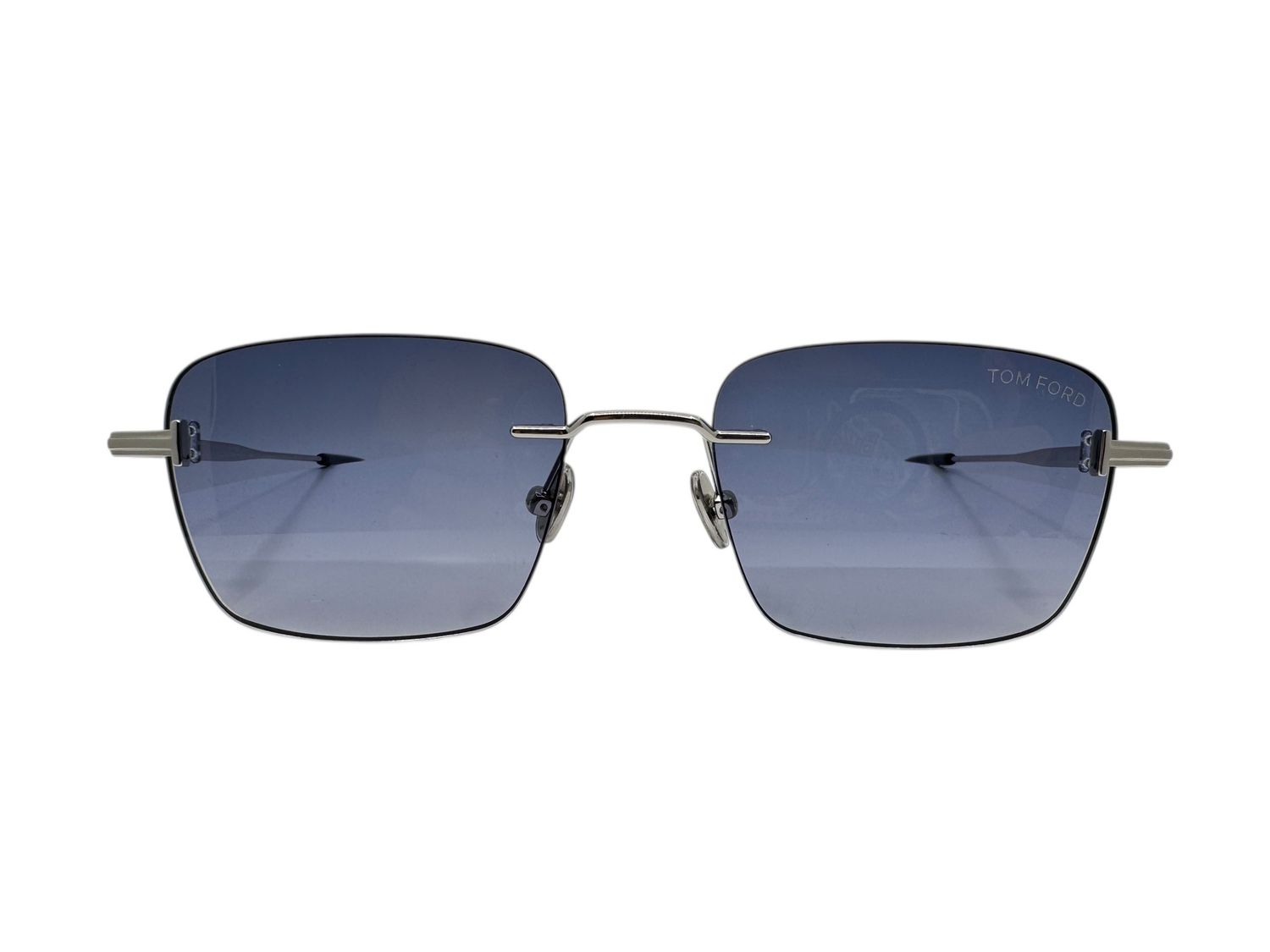 Tom Ford Rimless Rectangle Sunglasses