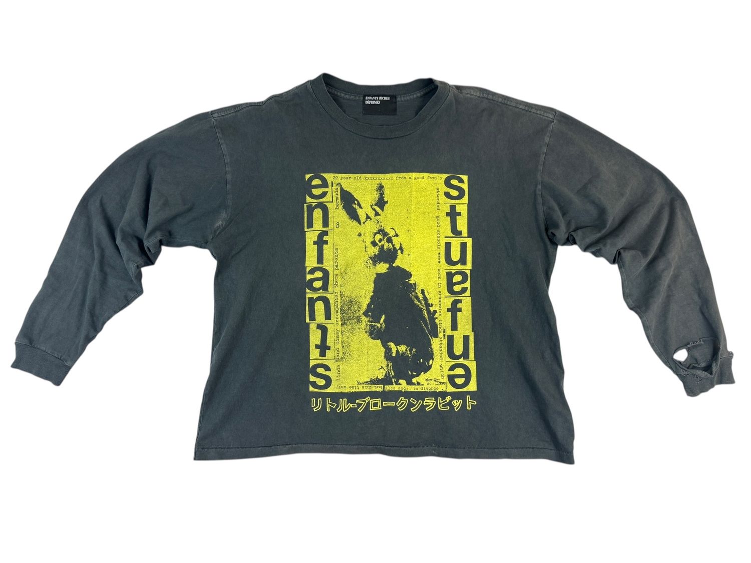 Enfants Riches Deprimes Bunny Long Sleeve