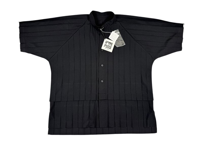 Issey Miyake Pleated Button Up