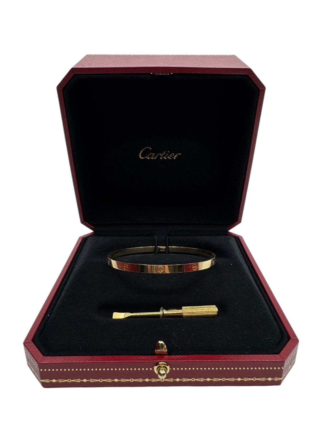 Cartier 18K Gold Love Bracelet Medium