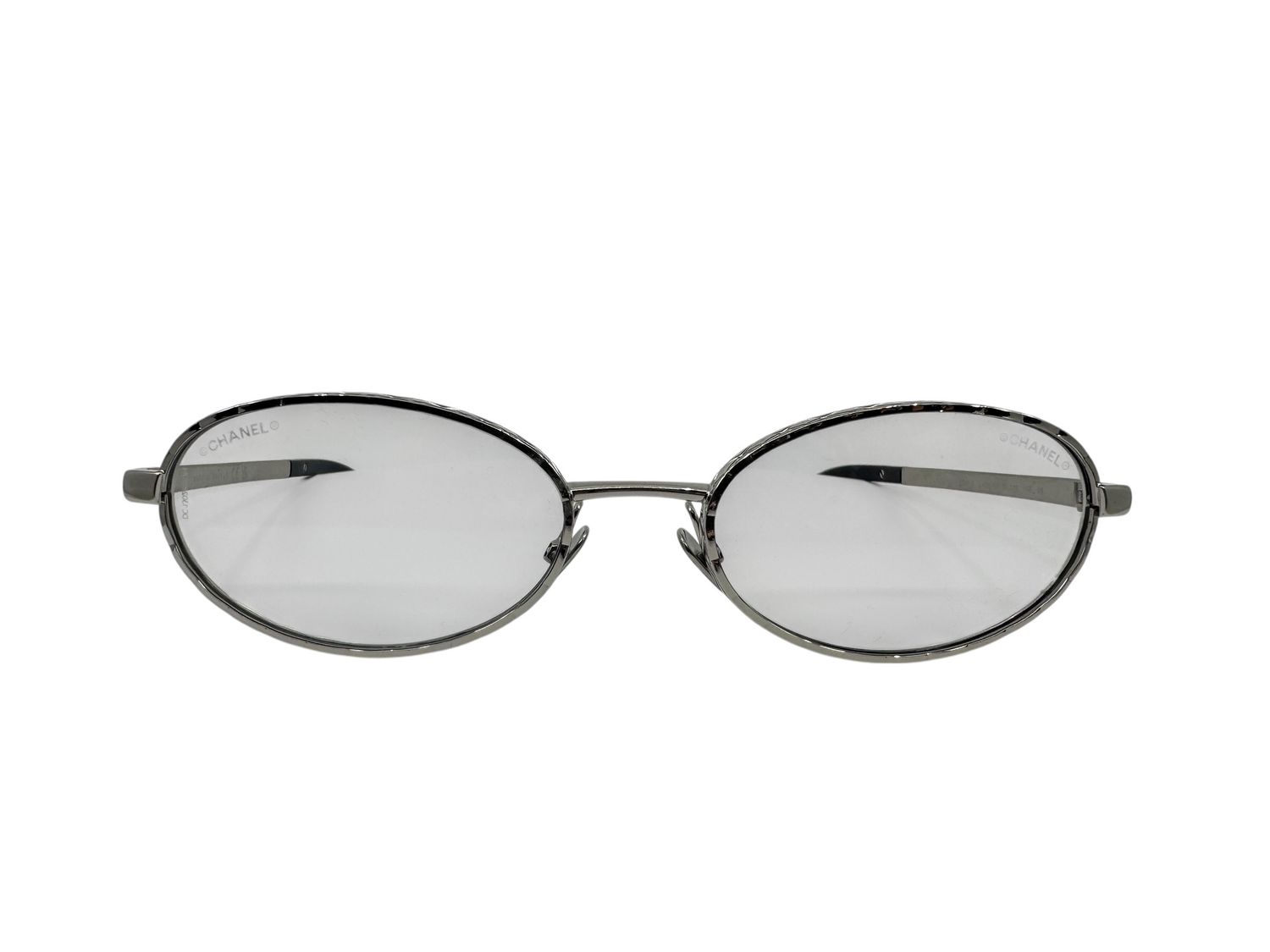 Chanel Oval Metal Glasses