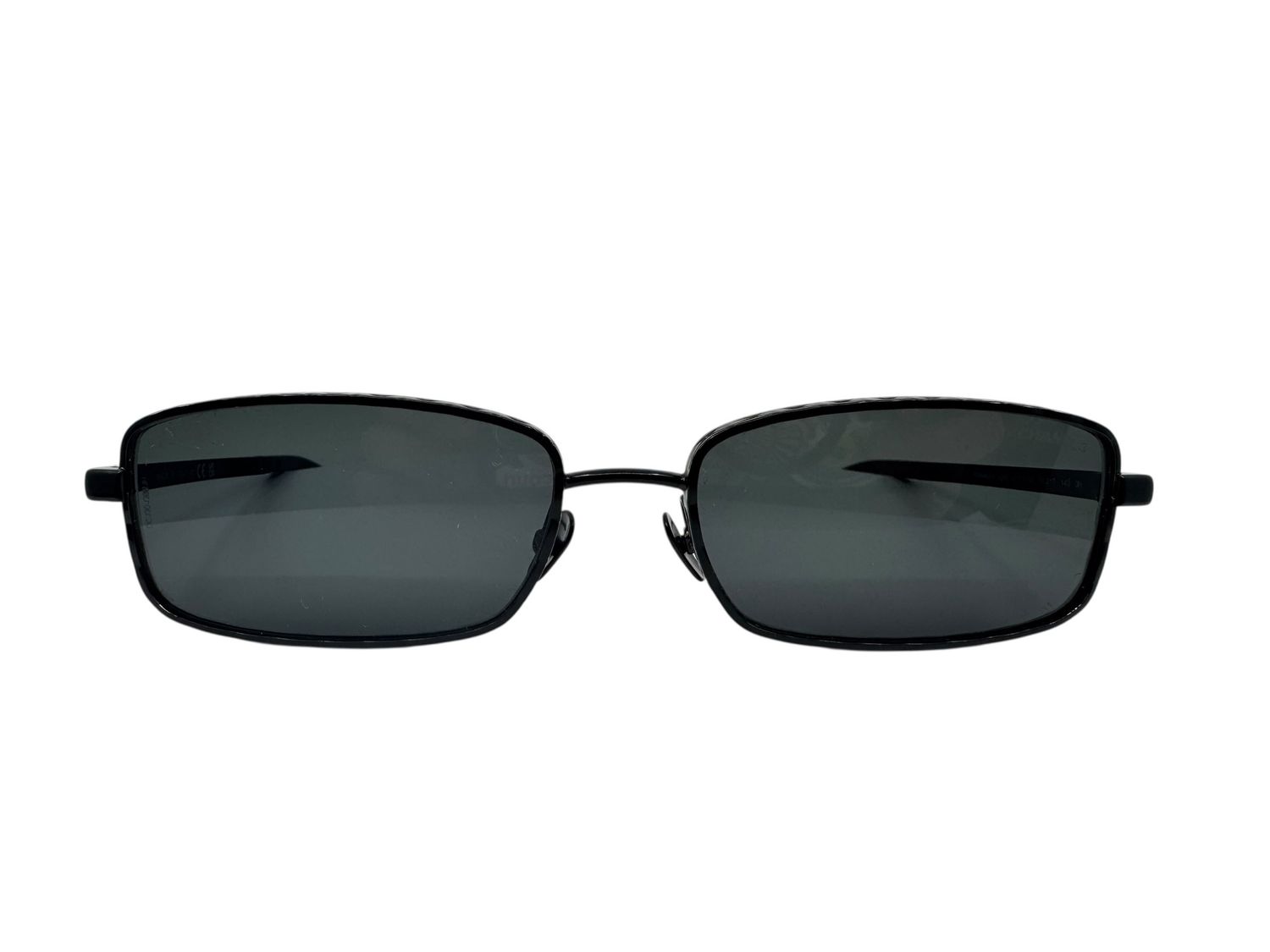 Chanel Rectangle Frame Sunglasses Black