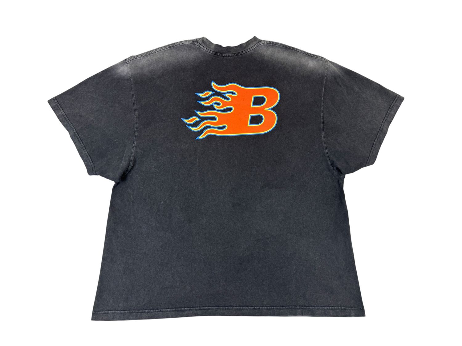 Balenciaga Flaming B Reverse Tee
