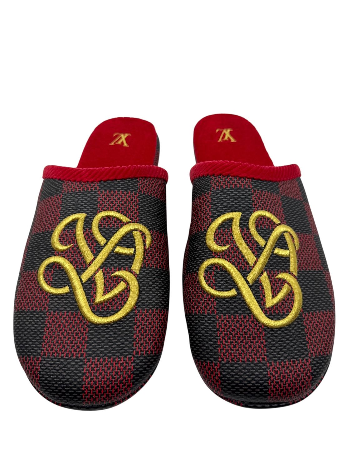 Louis Vuitton Palace Slippers Red