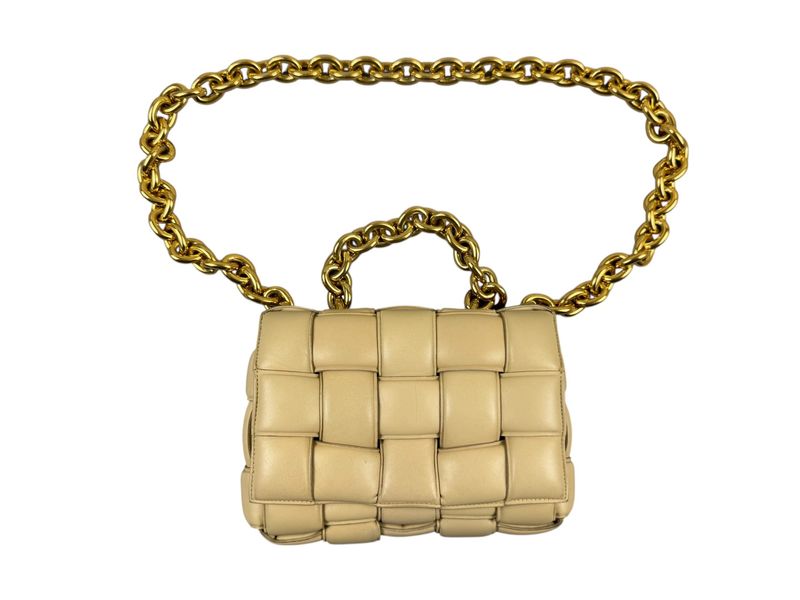 Bottega Venetta Cassette Padded Leather Shoulder Bag