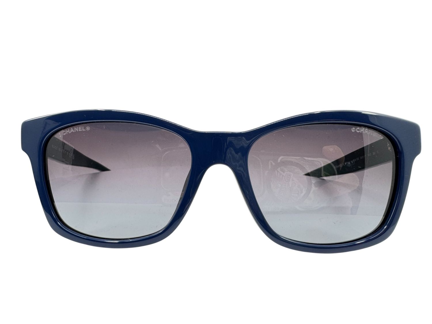 Chanel Interlocking CC Logo Two Tone Sunglasses