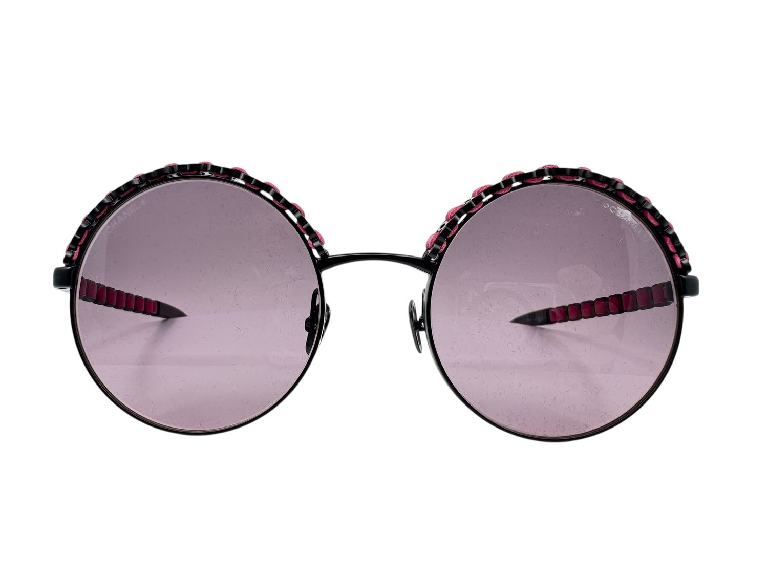 Chanel Round Metal Sunglasses