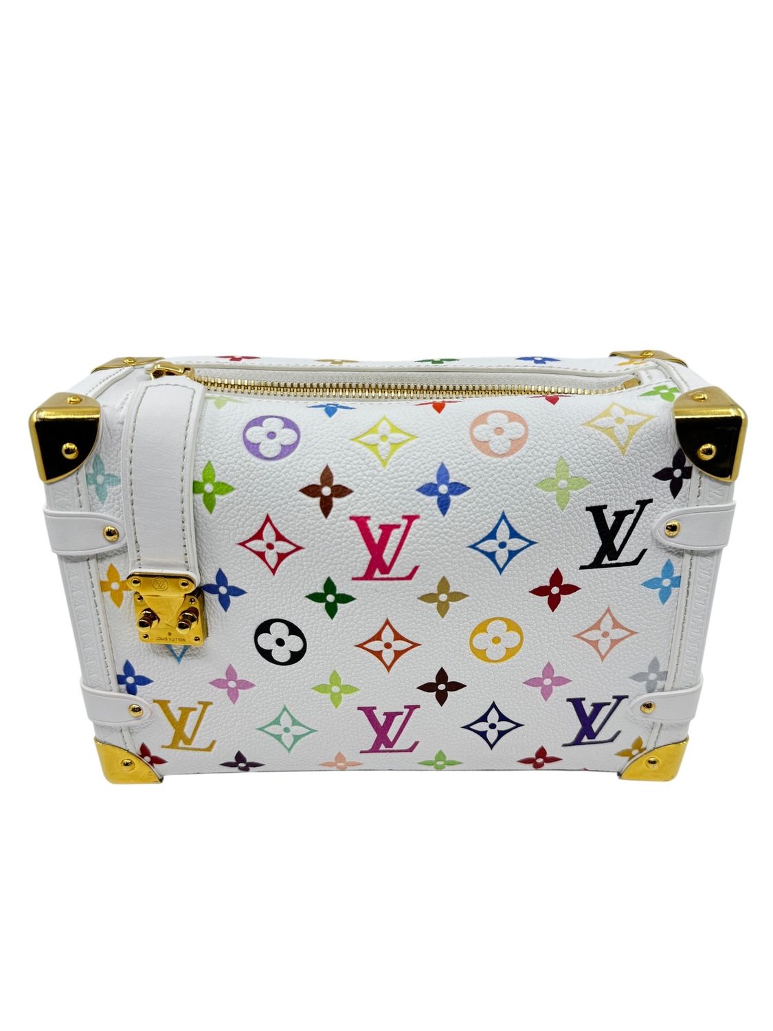Louis Vuitton x Murakami Cowhide Monogram Multicolor Side Trunk