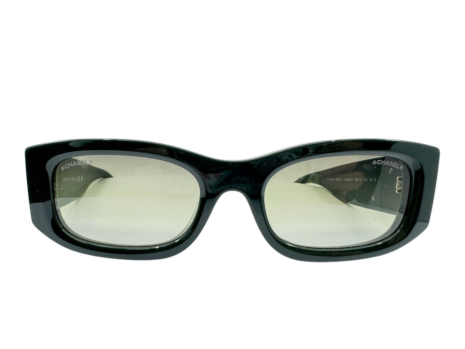 Chanel Rectangle Two Tone Sunglasses