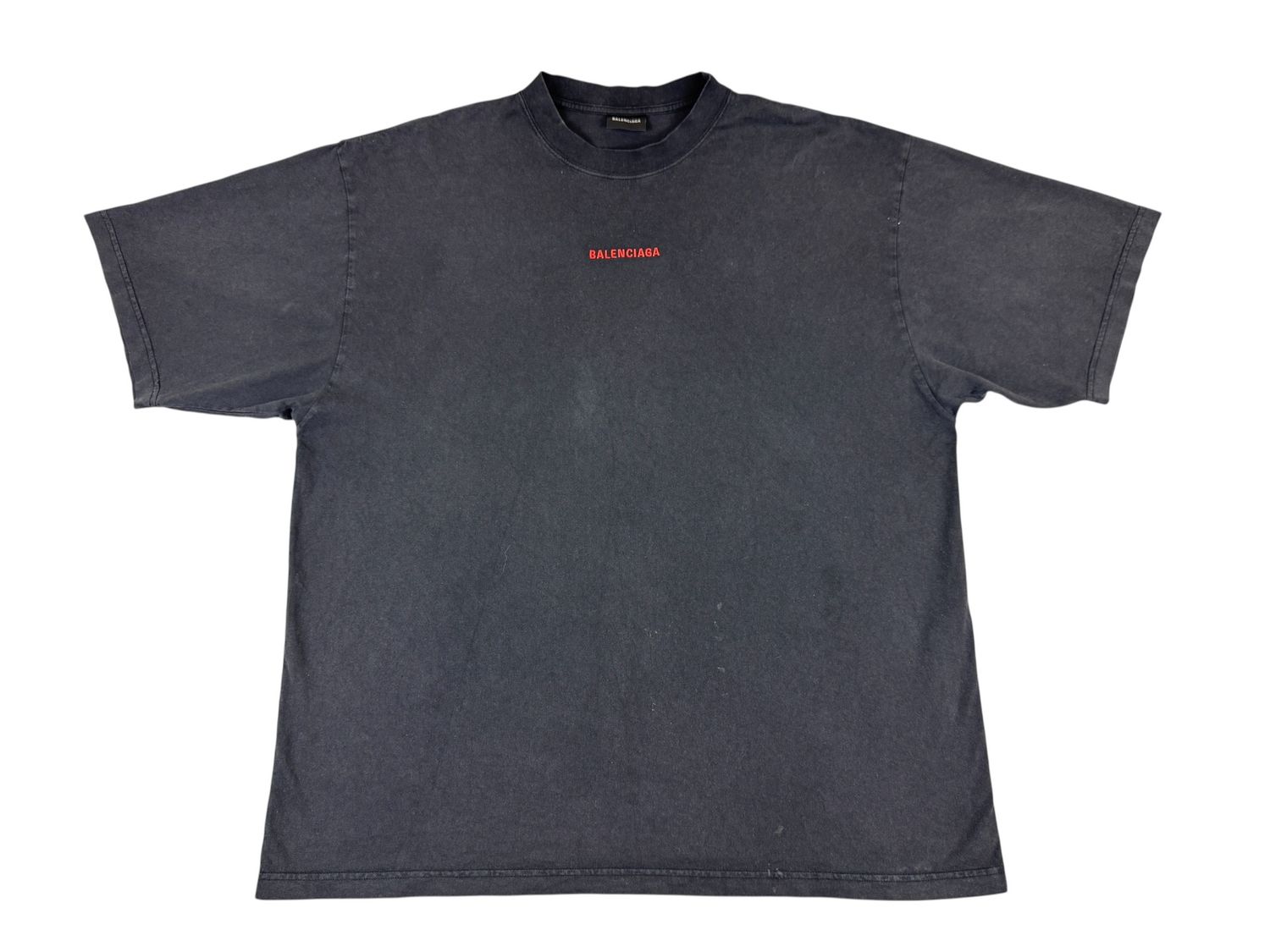 Balenciaga Embroidered Logo Tee