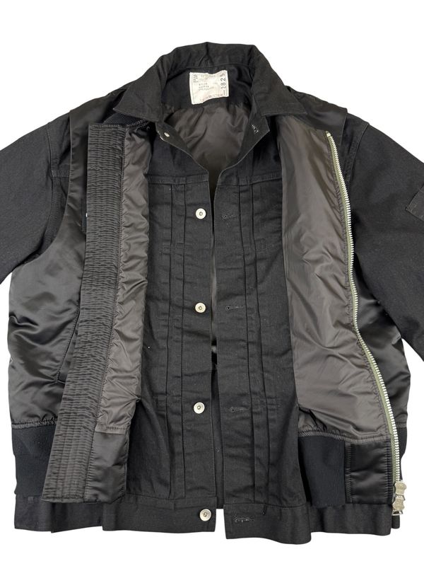 Sacai Padded Nylon Twill Jacket